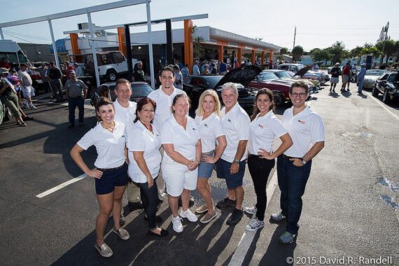The Gonz Collision family and team in 2015 The Gonz Collision family and team in 2015